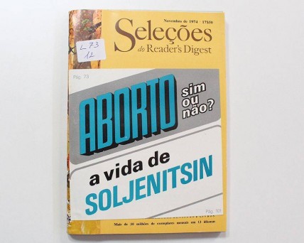  Seleções do Rider's Digest  Novembro de 1974.