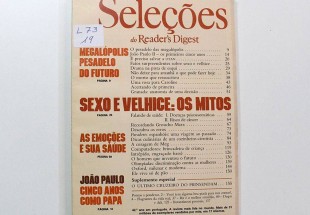 Seleções do Rider's Digest  Abril de 1984.