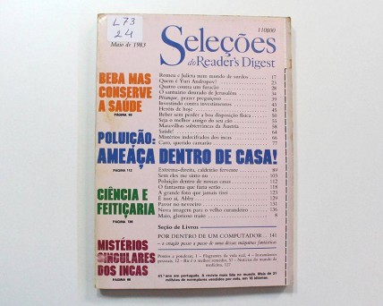 Seleções do Rider's Digest  Maio de 1983.