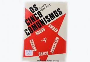 Livro Antigo. OS CINCO COMUNISMOS.