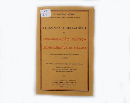 Livro Antigo. PRINCIPIOS FUNDAMENTAIS.