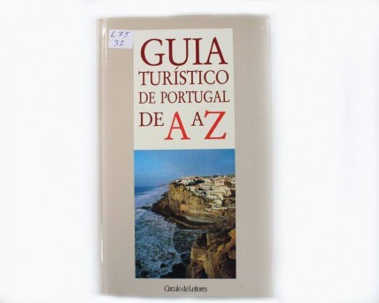 Livro Antigo. GUIA TURÍSTICO DE PORTUGAL DE A a Z.