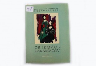 Livro Antigo. OS IRMÃOS KARAMAZOV.