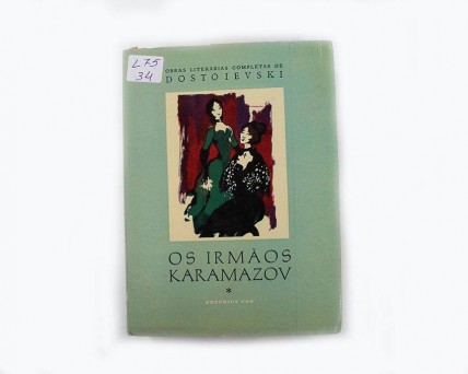 Livro Antigo. OS IRMÃOS KARAMAZOV.