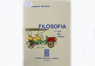 Livro Antigo. FILOSOFIA, 7º ANO DOS LICEUS.