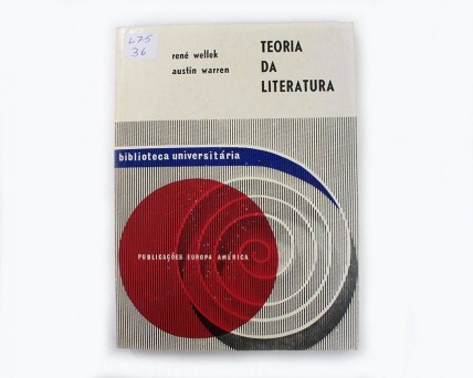 Livro Antigo. TEORIA DA LITERATURA.