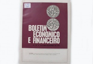 Livro Antigo. BOLETIM ECONÓMICO E FINANCEIRO. BANCO BORGES e IRMÃO.