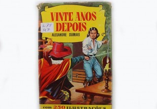 Livro Antigo. VINTE ANOS DEPOIS, ALEXANDRE DUMAS