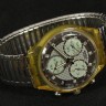 Relogio de pulso Swatch Chrono Swiss made Transparente