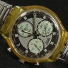 Relogio de pulso Swatch Chrono Swiss made Transparente