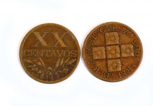 XX CENTAVOS- BRONZE