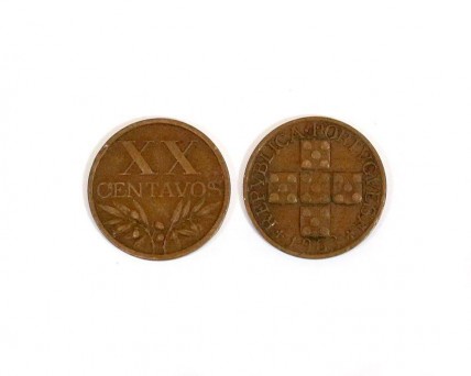 XX CENTAVOS - BRONZE