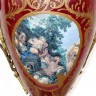 Ânfora Antiga em Porcelana Limoges de Grandes dimensões