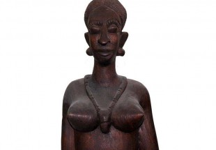 Escultura Africana Feminina