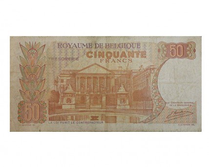 Nota de Cinquante Francs do Royaume de Belgique