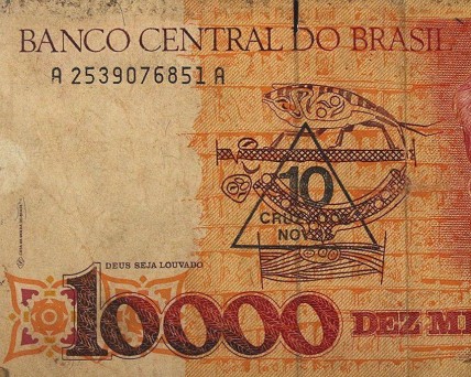 Nota de Dez Mil Cruzados do Banco Central do Brasil