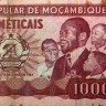 Nota de Mil Meticais da República Popular de Moçambique