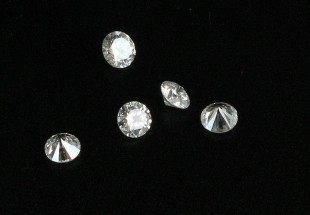 Diamantes Lapidação Brilhante Redondos