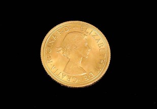 Libra em Ouro Elizabeth II 1963 (22 Quilates)