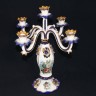 Par de Candelabros em Porcelana da Renomada Marca MYRTUS