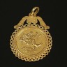 Medalha em Ouro (19,2 Quilates)