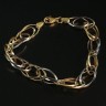 Pulseira em Ouro Amarelo e Branco (19,2 Quilates)