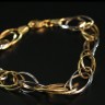 Pulseira em Ouro Amarelo e Branco (19,2 Quilates)