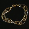 Pulseira em Ouro Amarelo e Branco (19,2 Quilates)