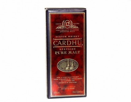 CARDHU 12 ANOS SPEYSIDE PURE MALT