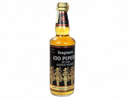 SEAGRAM´S 100 PIPERS, De Luxe Scotch Whisky