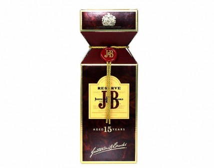 J&B Reserve, Finest Scotch Whisky, Aged 15 years