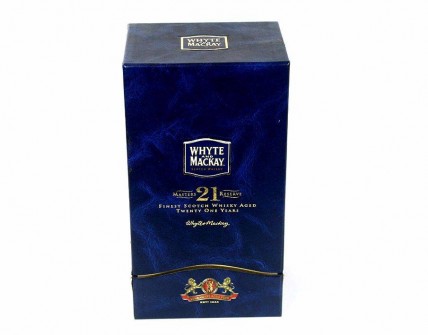 WHYTE AND MACKAY, Masters 21 Reserve, Finest Scotch Whisky 21 years 