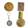 Conjunto de Medalhas Comemorativas em Bronze