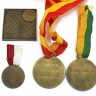 Conjunto de Medalhas Comemorativas em Bronze