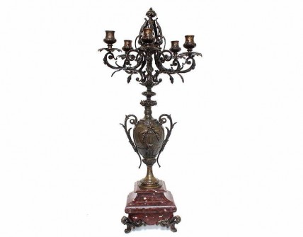 Candelabro Antigo Françês Séc.XIX