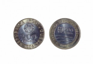 Conjunto de Duas Moedas 