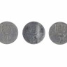 Conjunto de Três Moedas 