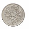 Uma Moeda de Prata de 50 Centavos