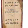 Livros, FERREIRA DE CASTRO 