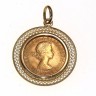 Medalha com Libra em Ouro (916)