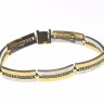 Pulseira em Ouro Amarelo e Ouro Branco (19.2 Quilates)