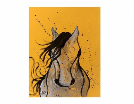 Aguarela serie horses 2014