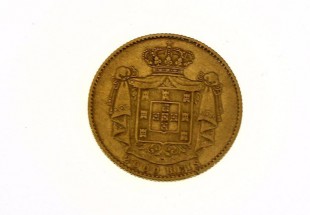 Moeda em Ouro (916) 2.000 Reis.