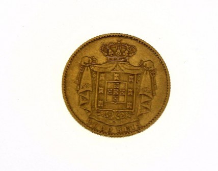 Moeda em Ouro (916) 2.000 Reis.