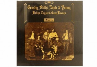 Um Disco de Vinil de Crosby, Stills & Young 