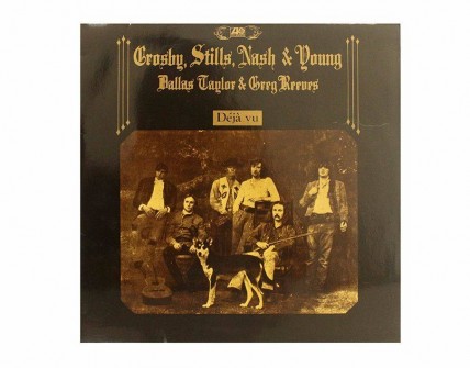 Um Disco de Vinil de Crosby, Stills & Young 