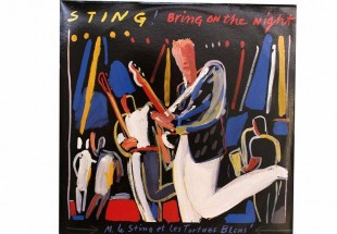 Um Disco de Vinil de Sting 