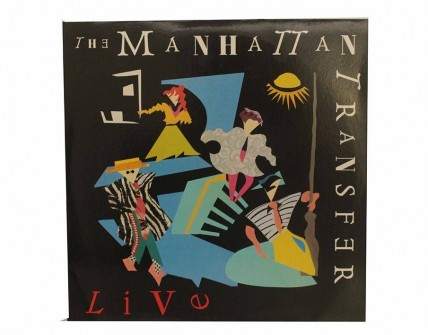 Um Disco de Vinil The Manhattan Transfer 