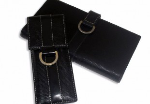 Conjunto de Porta-Moedas e Porta Canetas LANCEL