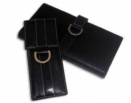 Conjunto de Porta-Moedas e Porta Canetas LANCEL